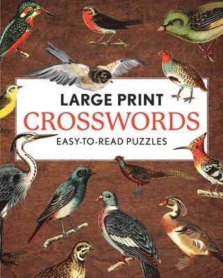 Editors of Chartwell Books - Large Print Crosswords, Häftad
