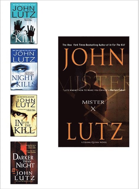 John Lutz - Mister X Bundle with Urge to Kill, Night Kills, In for the Kill, & Darker than Night, E-bok