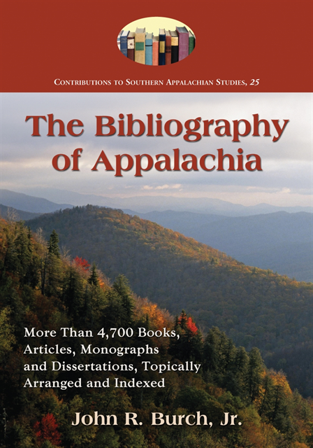 Bibliography of Appalachia, E-bok