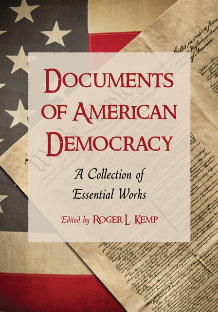 Kemp Roger L. Kemp - Documents of American Democracy, E-bok