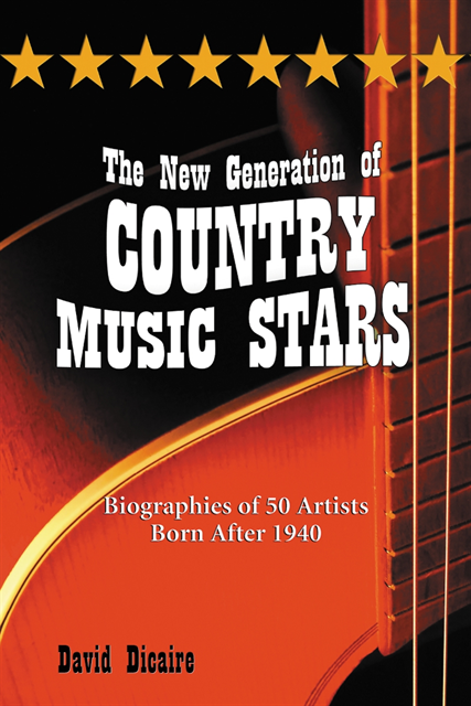 Dicaire David Dicaire - New Generation of Country Music Stars, E-bok. Tillgänglighet: Lägg i varukorg