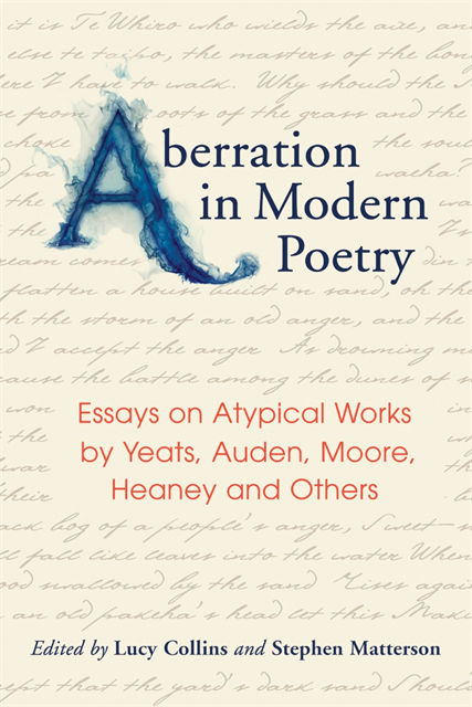 Matterson Stephen Matterson, Collins Lucy Collins - Aberration in Modern Poetry, E-bok