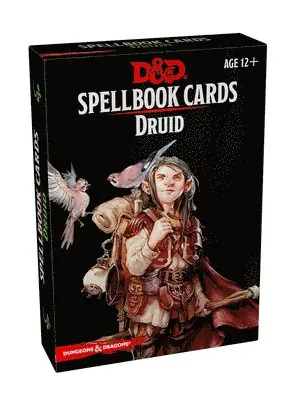 D&d Spellbook Cards Druid, Övrigt. Tillgänglighet: Tillfälligt slut