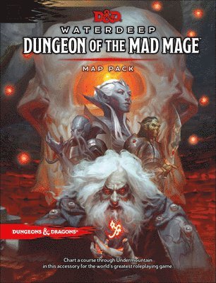 Various, Dragons - Dungeons & Dragons Waterdeep: Dungeon of the Mad Mage Maps and Miscellany (Accessory, D&d Roleplayin, Inbunden