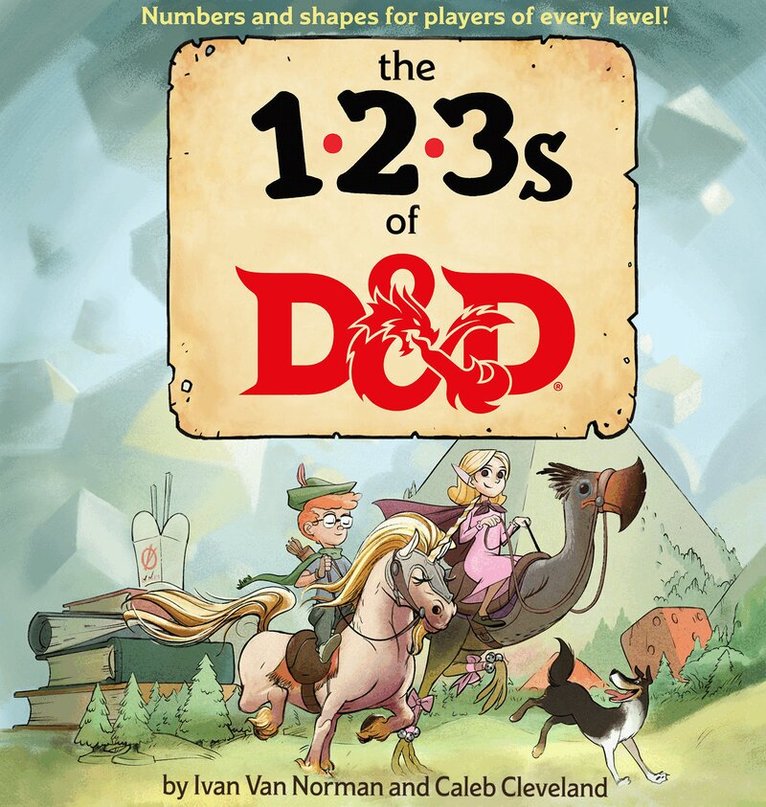 Ivan Van Norman, Wizards RPG Team - 123s of D&d (Dungeons & Dragons Children's Book), Inbunden