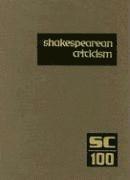 Michelle Lee - Shakespearean Criticism, Inbunden