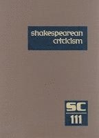 Michelle Lee - Shakespearean Criticism, Inbunden