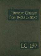 Literature Criticism from 1400 to 1800, Inbunden