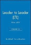Leader to Leader (LTL), Volume 35, Winter 2005