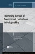 Promoting the Use of Government Evaluations in Policymaking