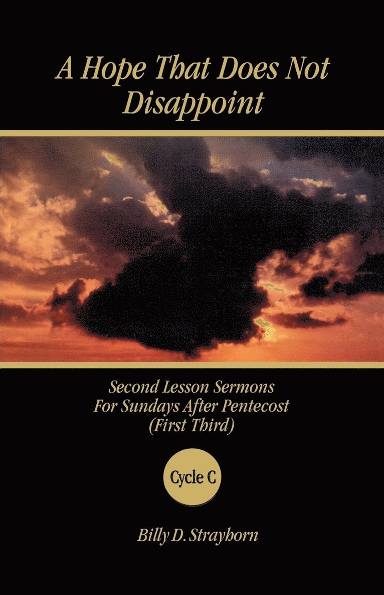 Billy D Strayhorn - Hope That Does Not Disappoint, Häftad