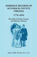 Marriage Records of Accomack County, Virginia, 1776-1854