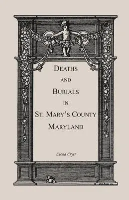 Deaths and Burials in St. Mary's County, Maryland