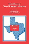 Miscellaneous Texas Newspaper Abstracts - Deaths Volume 2