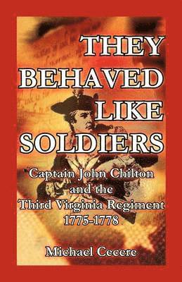 Michael Cecere - They Behaved Like Soldiers, Häftad