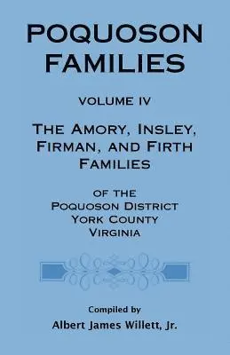 Albert James Willett Jr - Poquoson Families, Volume IV, Häftad. Tillgänglighet: Lägg i varukorg