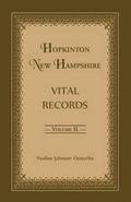 Hopkinton, New Hampshire, Vital Records, Volume 2