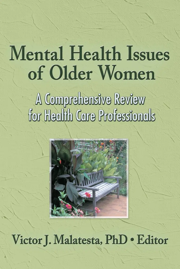 Victor J. Malatesta - Mental Health Issues of Older Women, Inbunden. Tillgänglighet: Tillfälligt slut