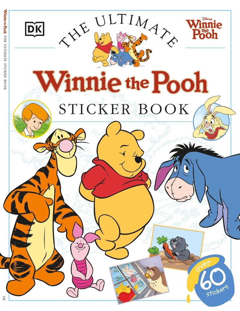 DK - Ultimate Sticker Book: Winnie the Pooh, Häftad