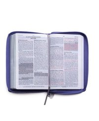 Santa Biblia de Promesas Reina Valera 1960 / Tamaño Manual / Letra Grande / Piel Especial Con Cierre / Lavanda // Spanish Promise Bible Rvr60 / Handy Size / Large Print / Leathersoft / Lavander