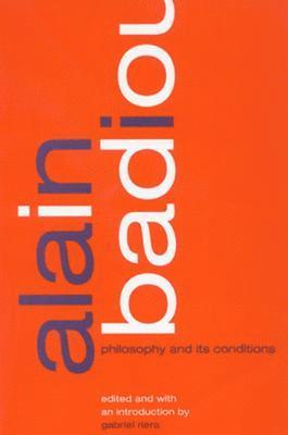 Gabriel Riera - Alain Badiou, Inbunden