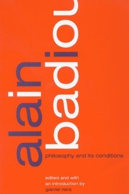 Gabriel Riera - Alain Badiou, Häftad