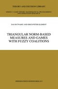 Triangular Norm-Based Measures and Games with Fuzzy Coalitions