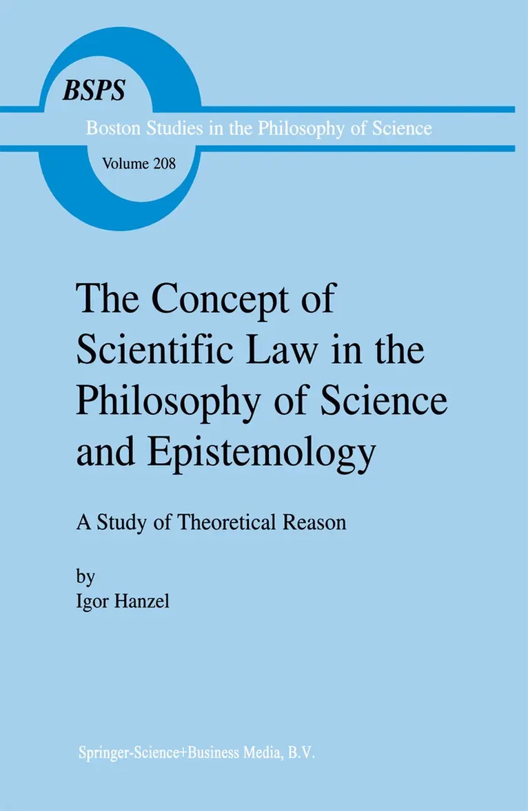 Igor Hanzel - Concept of Scientific Law in the Philosophy of Science and Epistemology, Inbunden. Tillgänglighet: Lägg i varukorg