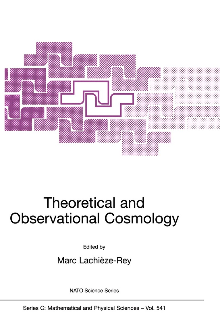 Marc Lachièze-Rey - Theoretical and Observational Cosmology, Inbunden
