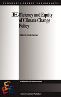 Efficiency and Equity of Climate Change Policy