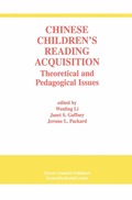 Chinese Children's Reading Acquisition