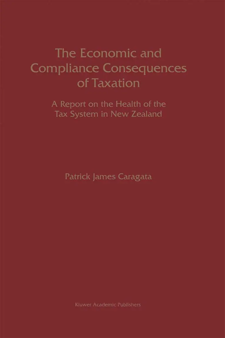 Patrick J. Caragata - Economic and Compliance Consequences of Taxation, Inbunden. Tillgänglighet: Lägg i varukorg