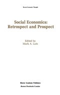 Social Economics: Retrospect and Prospect