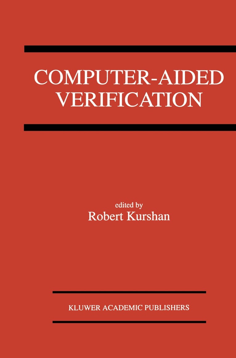 Robert Kurshan - Computer-Aided Verification, Inbunden