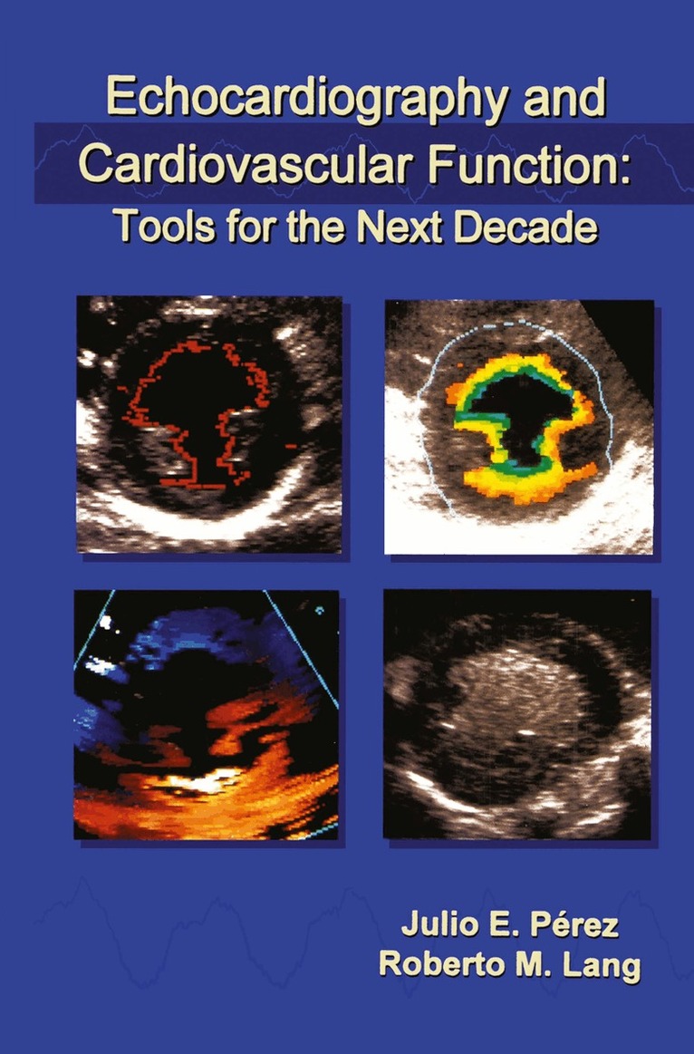 Julio Sanchez Perez, Julio E. Erez, Julio E. Pérez, Roberto M. Lang - Echocardiography and Cardiovascular Function: Tools for the Next Decade, Inbunden