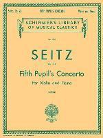 P. Mittell - Pupil's Concerto No. 5 in D, Op. 22: Schirmer Library of Classics Volume 950 Score and Parts, Häftad
