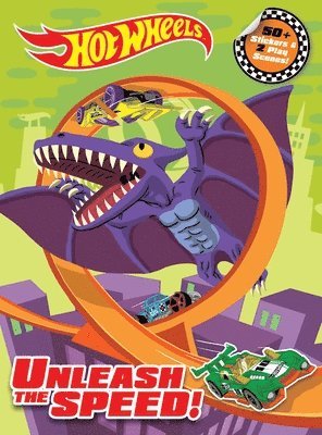 Hot Wheels: Unleash the Speed!: Panorama Sticker Book, Häftad