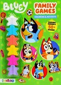 Bluey: Family Games: Coloring & Activity with Stackable Markers
