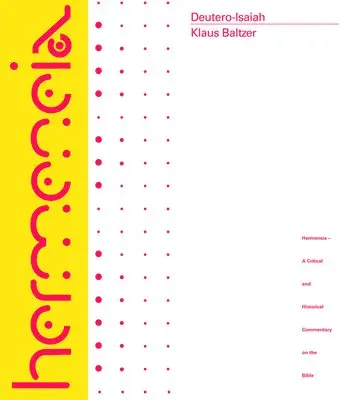 Klaus Baltzer, Margaret Kohl, Peter Machinist - Deutero-Isaiah, Inbunden. Tillgänglighet: Lägg i varukorg