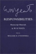 W. B. Yeats, William H. O'Donnell - Responsibilities, Inbunden. Tillgänglighet: Tillfälligt slut
