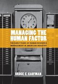 Managing the Human Factor