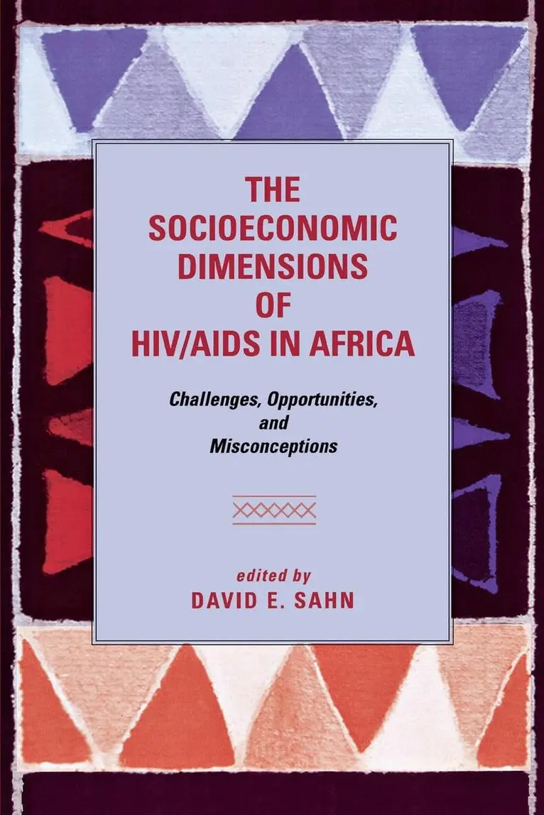 David E. Sahn - Socioeconomic Dimensions of HIV/AIDS in Africa, Häftad. Tillgänglighet: Lägg i varukorg