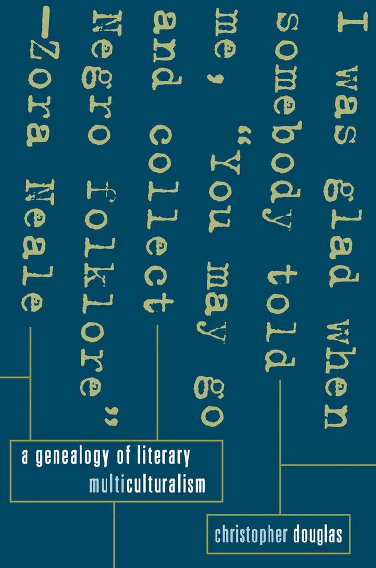 Christopher Douglas - Genealogy of Literary Multiculturalism, Häftad