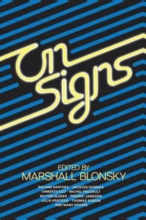 On Signs av Marshall Blonsky