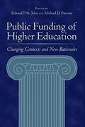 Public Funding of Higher Education