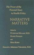 Fitzhugh Mullan, Ellen Ficklen, Kyna Rubin - Narrative Matters, Inbunden. Tillgänglighet: Tillfälligt slut