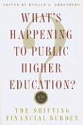 What's Happening to Public Higher Education?