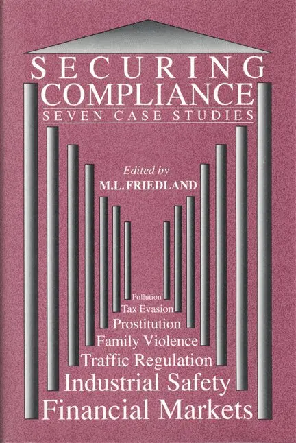 Martin L. Friedland - Securing Compliance, Inbunden. Tillgänglighet: Tillfälligt slut