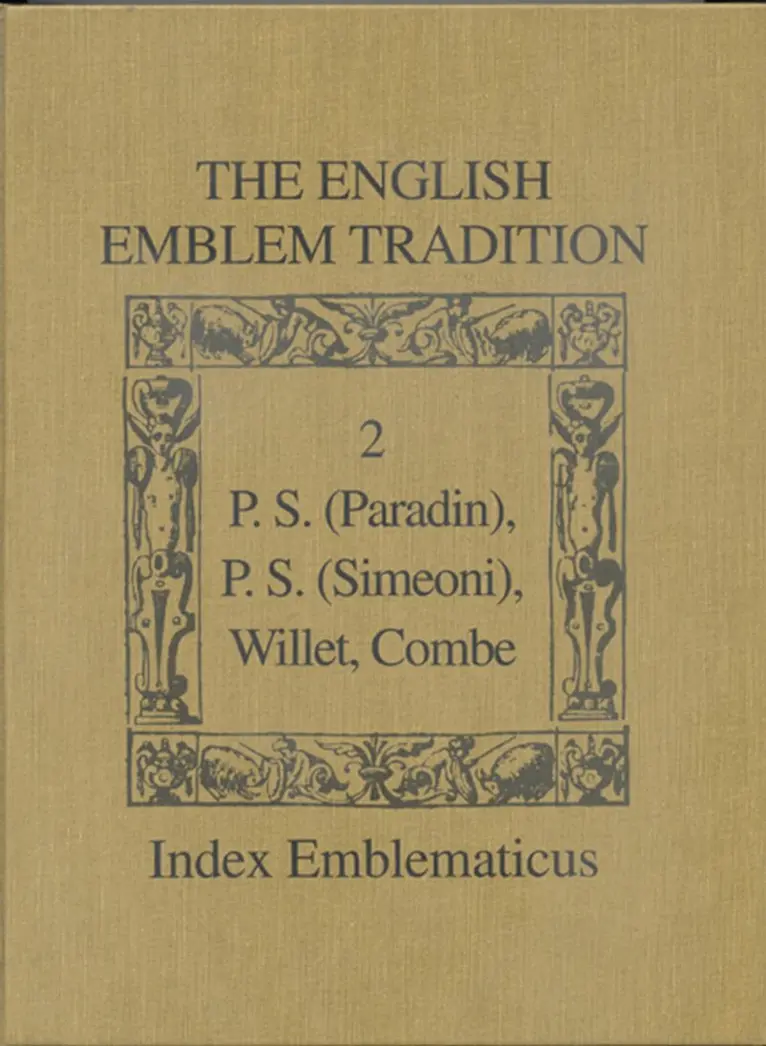 Peter Daly, Leslie T. Duer, Mary V. Silcox - English Emblem Tradition, Inbunden. Tillgänglighet: Tillfälligt slut