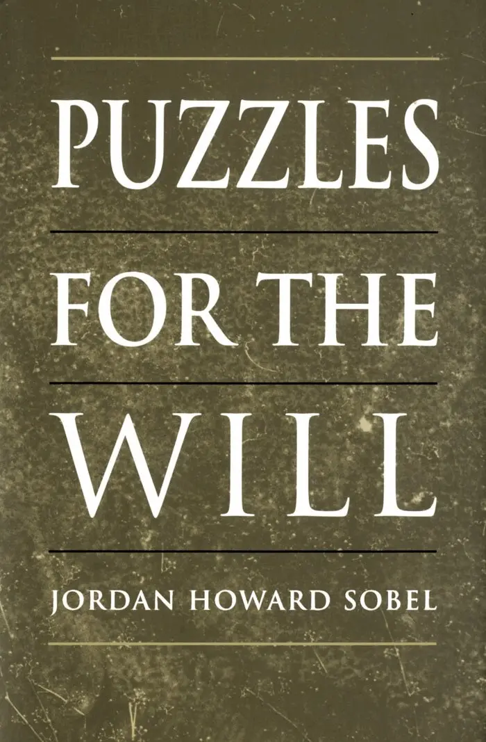 Jordan Howard Sobel - Puzzles for the Will, Inbunden. Tillgänglighet: Tillfälligt slut